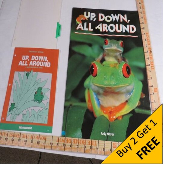 Up, Down, All Around BIG BOOK (almost 2 feet tall) with teacher pages CLASSROOM - Picture 1 of 14